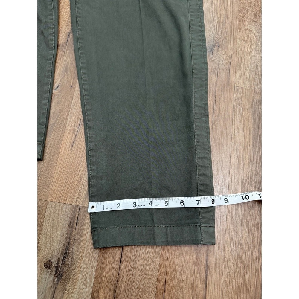 Modern Supply Sanctuary Olive Pants Size 27 High Rise Utility Straight Leg Stret - Picture 9 of 9